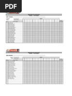 Registro de Asistencia - TURNO TARDE