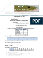 Session Normale Probat Et Stat II A