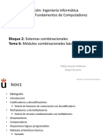 2-6 Modulos Combinacionales Basicos