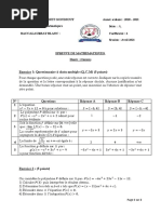 Bac Blanc Lpig Avril 2021 Série A2