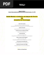 Saude Mental e Trabalho em Tempos de Covid 19 - Atuacoes Da Psicologia - Revista Cadernos de Psicologias