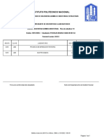 Instituto Politecnico Nacional: Grupo Horario Clave Seccion Laboratorio