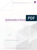 Livro Introdução A Teogia