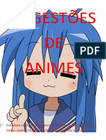 Sugestoes de Animes