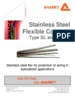 Stainless Steel Flexible Conduit:: Type SL and UI Cap