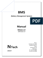 Manual: (Battery Management System)