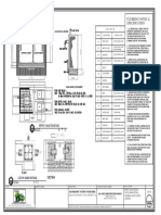 Plumbing Notes & Specification: Plan Section