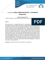 Understanding Architectural Form: A Conceptual Framework: Saleem M. Dahabreh, PH.D