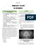 Comunicação e Relação em Enfermagem (COMPLETO)