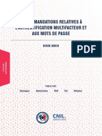 Anssi-Guide-Authentification Multifacteur Et Mots de Passe