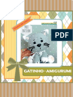 01 Gato Fofo Brasigurumi Amigurumi