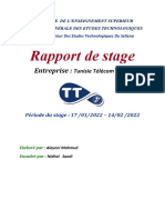 Rapport de Stage Dinitiation