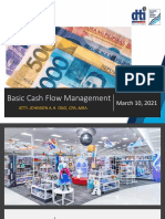 Basic Cash Flow Management Notes