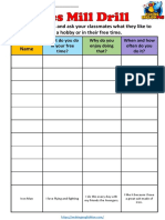 Hobbies Worksheets Set 1