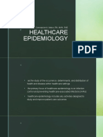 Healthcare Epidemiology: Ma. Concepcion A. Maico, RN, Man, Edd