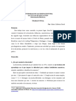 Mateo Calderón - Final PSICOLINGÜÌSTICA