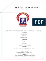 Ensayo Sobre La Democracia y El Estado