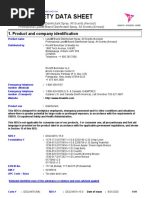 Safety Data Sheet: 1. Product and Company Identification