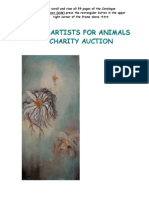 Artists For Animals Catalogue 2008