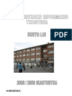 Boletin Informacion - Informazio Txostena 08-09