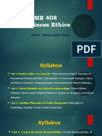 Unit 1 Business Ethics An Overview