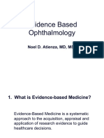 Evidence Based Ophthalmology: Noel D. Atienza, MD, MSC