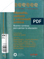 Filosofia Cultura Racionalidad-Carlos Cullen