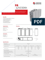 FT Series: FTB12-150 12V150Ah