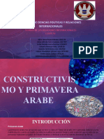 Constructivismo y Primavera Arabe