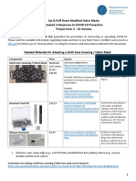 Sip N' Puff Straw Modified Fabric Masks - Cloth Face Covering Adaptation Instructable