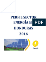 0011 - Energía - Perfil Sectorial - Honduras