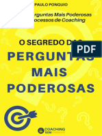 Livro Os Segredos Das 100 Perguntas Mais Poderosas de Coaching