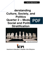 UCSP Q2 W9 Social and Political Stratification