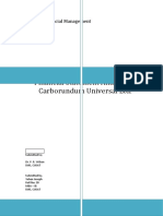 Financial Statement Analysis of Carborundum Universal LTD