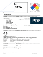 Material Safety Data Sheet: AES-A-350-RB