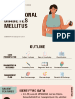 Gestational Diabetes Mellitus