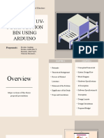 Automated Uv-C Disinfection Bin Using Arduino: University of Cebu Lapu Lapu and Mandaue
