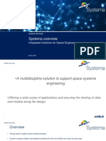 Systema Overview: Integrated Solutions For Space Engineering