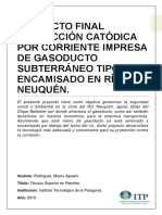 Proyecto Final Protección Catódica