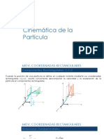 3 Cinemática de La Partícula - Componentes Rectangulares EH