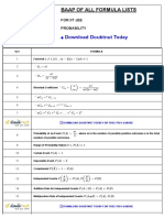 Doubtnut Today: Baap of All Formula Lists