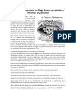 Lectura La Catrina Reinterpretada Por Diego Rivera