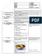 Cot LESSON PLAN in Science 1st