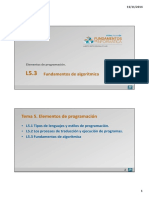 L5.3 Fundamentos de Algorítmica