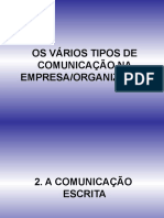 Comunicação Escrita