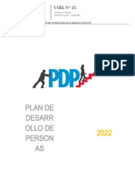 Plan de Desarrollo de Persona PDT