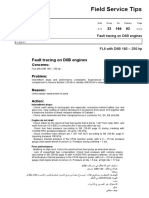 Field Service Tips: Fault Tracing On D6B Engines