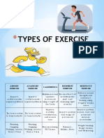 Types of Exercise