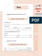 NewFast English Book 1 Mock Tests Answer Key Unlocked