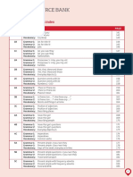 Resource Bank: Photocopiable Activities Index